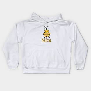 Please Bee Nice Kids Hoodie